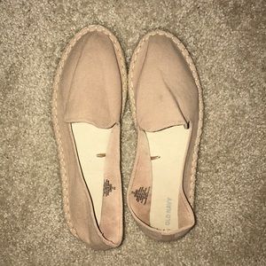 Pink Old Navy flats (Never used)
